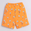 BUMZEE Navy & Orange Boys Shorts Pack Of 2