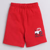 BUMZEE Red & White Boys Shorts Pack Of 2