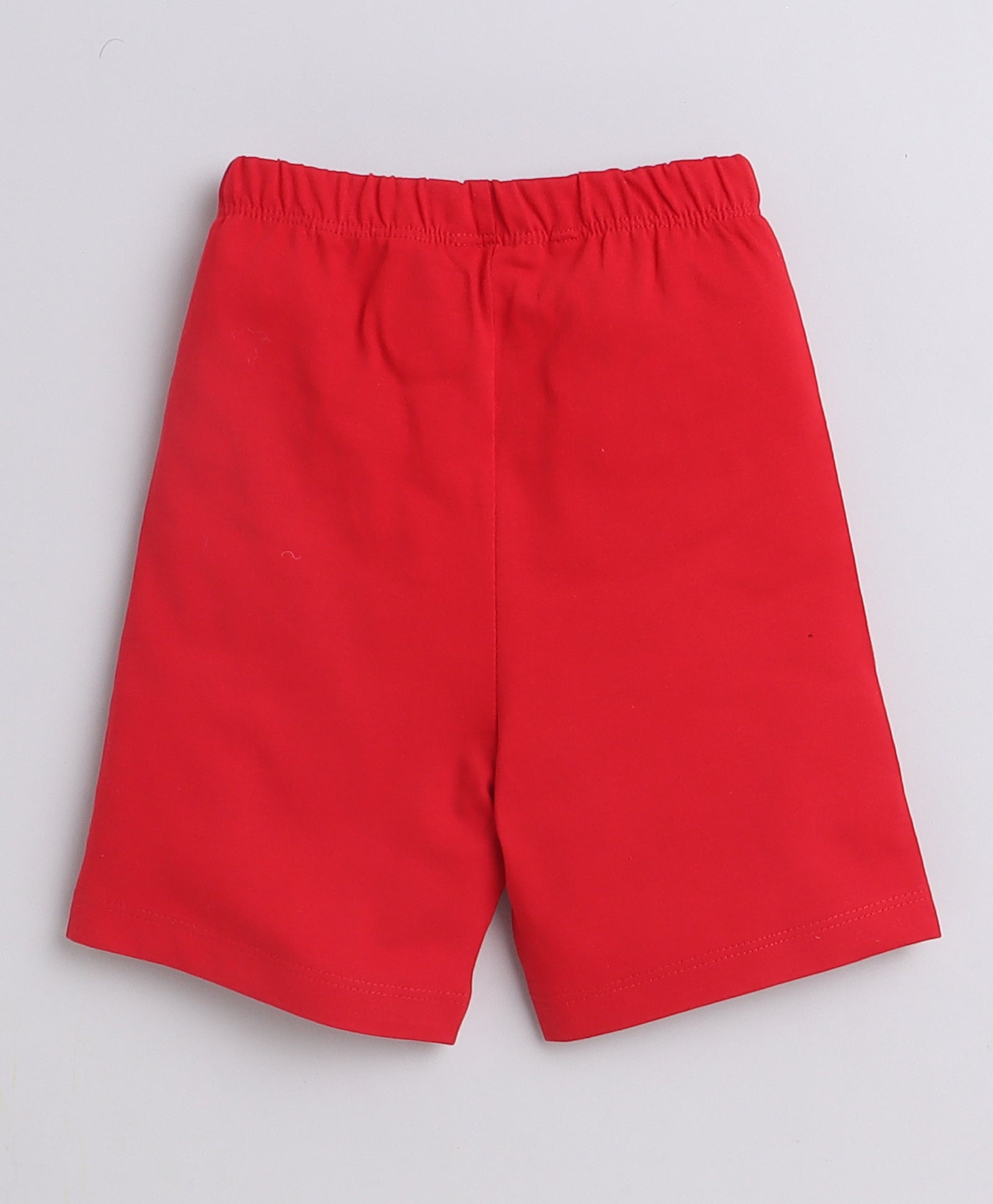 BUMZEE Red & White Boys Shorts Pack Of 2