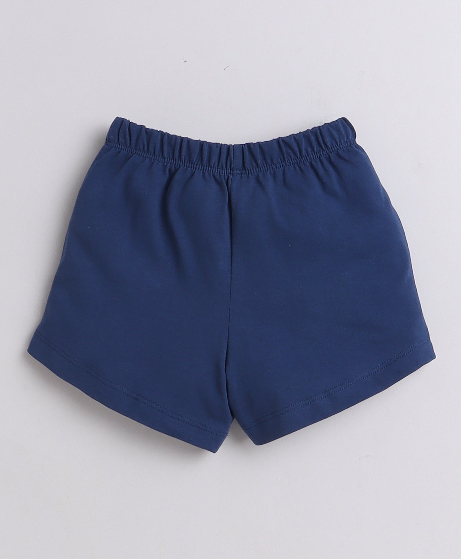 BUMZEE Navy & Pink Girls Shorts Pack Of 2