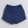 BUMZEE Navy & Pink Girls Shorts Pack Of 2