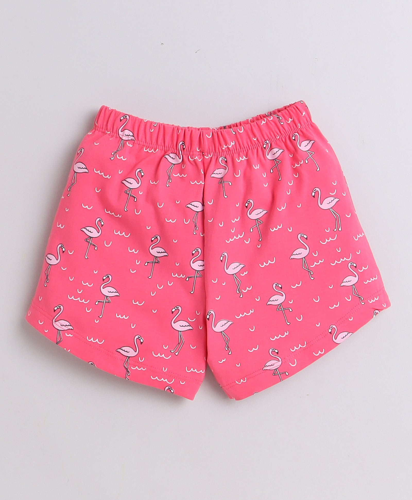 BUMZEE Navy & Pink Girls Shorts Pack Of 2