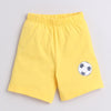 BUMZEE Red & Yellow Boys Shorts Pack Of 3