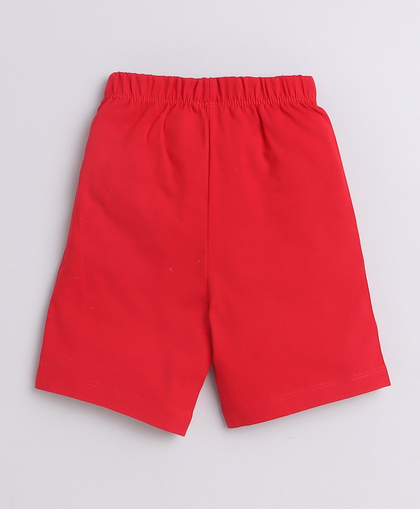 BUMZEE Red & Yellow Boys Shorts Pack Of 3