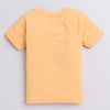 BUMZEE Sky Blue & Orange Boys Half Sleeves T-Shirts Pack Of 2