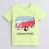 BUMZEE Green & Navy Boys Half Sleeves T-Shirts Pack Of 2