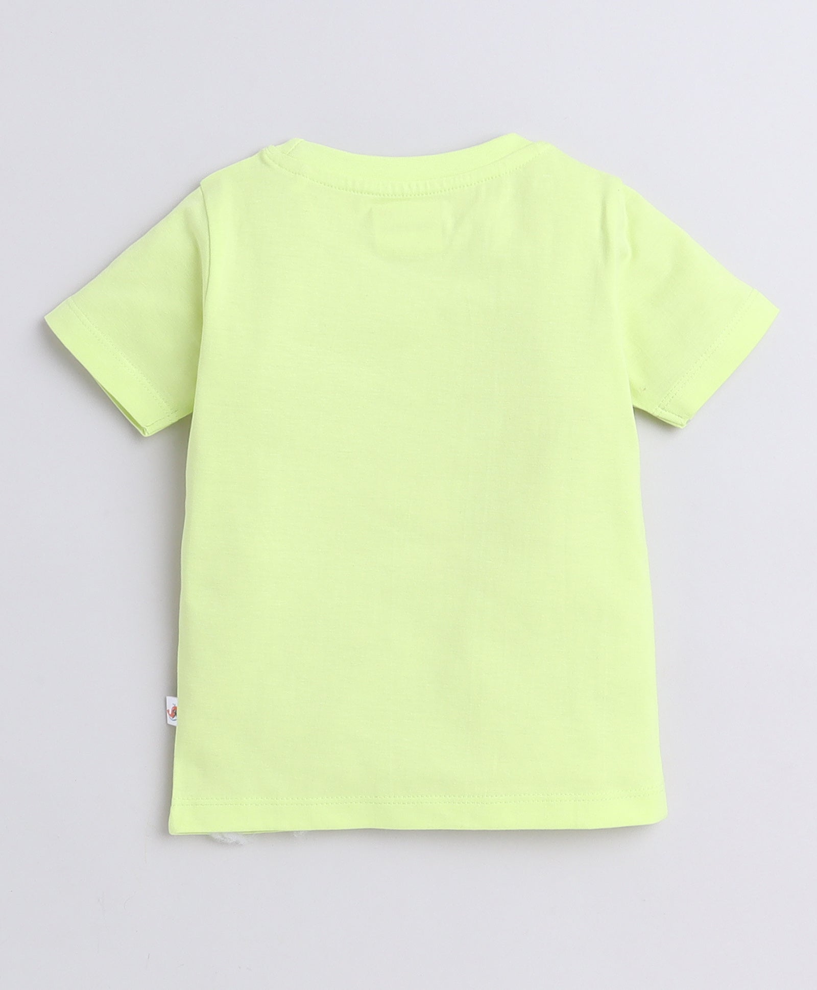 BUMZEE Green & Navy Boys Half Sleeves T-Shirts Pack Of 2