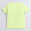 BUMZEE Green & Navy Boys Half Sleeves T-Shirts Pack Of 2