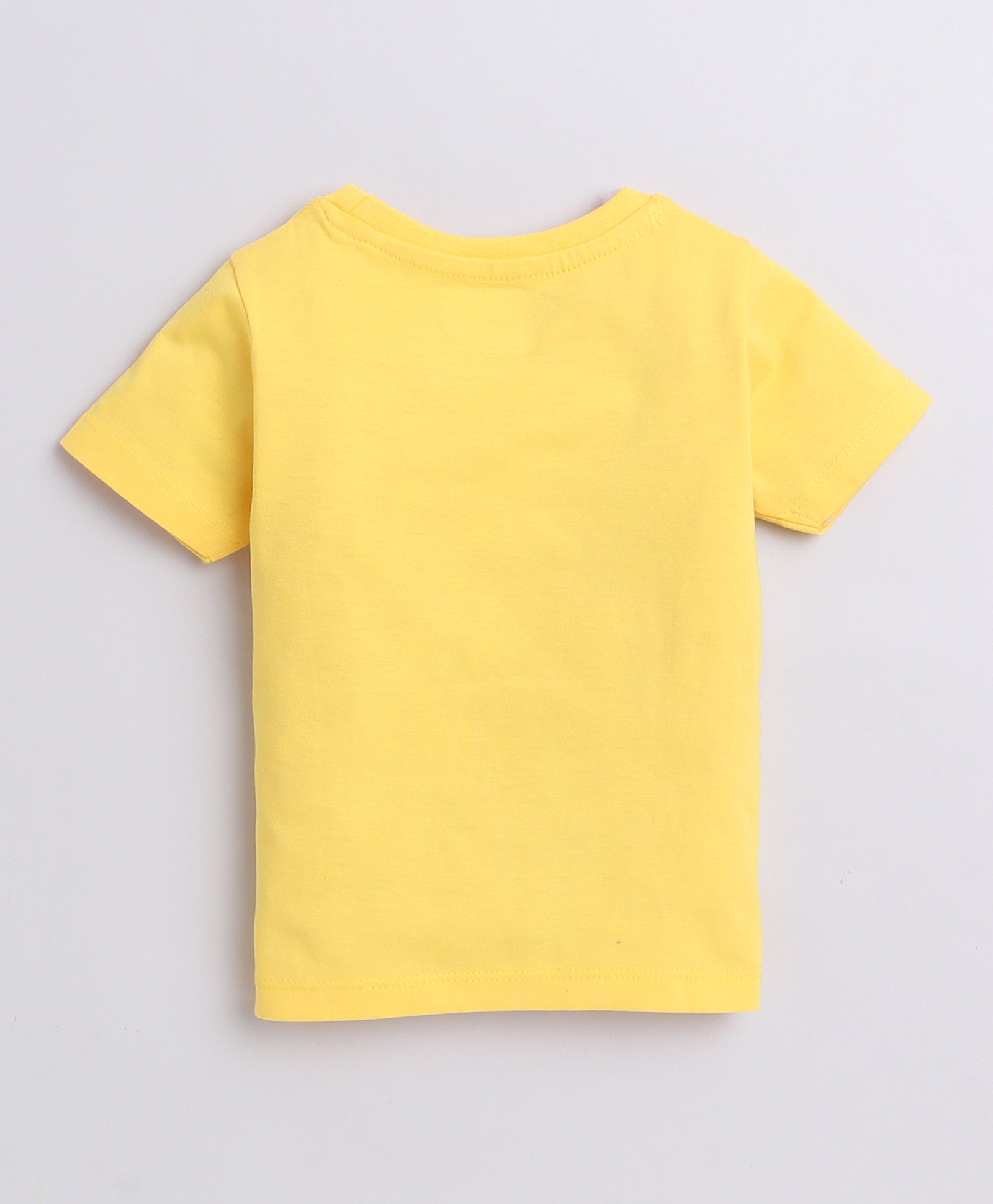 BUMZEE Red & Yellow Boys Half Sleeves T-Shirts Pack Of 2
