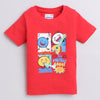 BUMZEE Red & Yellow Boys Half Sleeves T-Shirts Pack Of 2