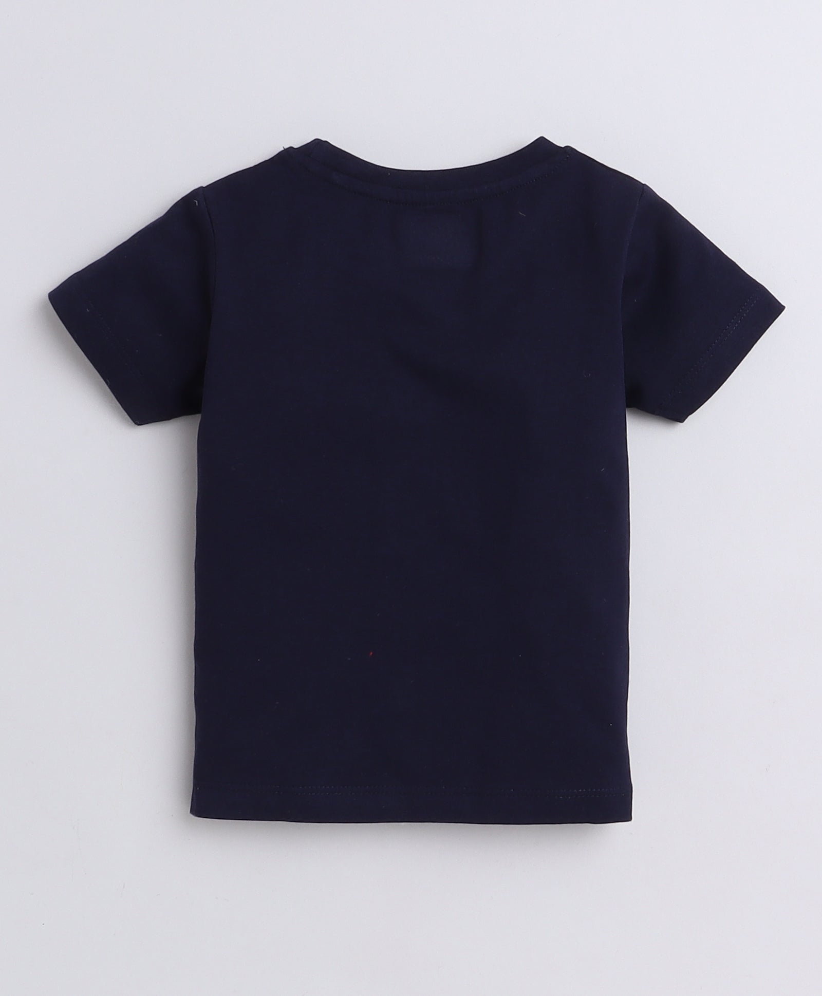BUMZEE Green & Navy Boys Half Sleeves T-Shirts Pack Of 2