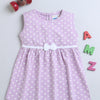 Lavender Girls Sleeveless Frock