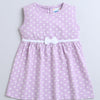 Lavender Girls Sleeveless Frock