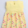 Yellow Girls Sleeveless Frock