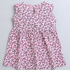 Pink Girls Sleeveless Frock