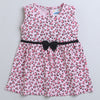 Pink Girls Sleeveless Frock
