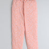 Girls 100% Cotton NA Nightsuit - Peach