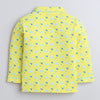 Girls 100% Cotton NA Nightsuit - Yellow