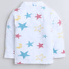 Boys 100% Cotton NA Nightsuit - White
