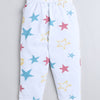 Boys 100% Cotton NA Nightsuit - White