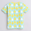 BUMZEE Mint & Yellow Girls Half Sleeves T-Shirts Pack Of 2