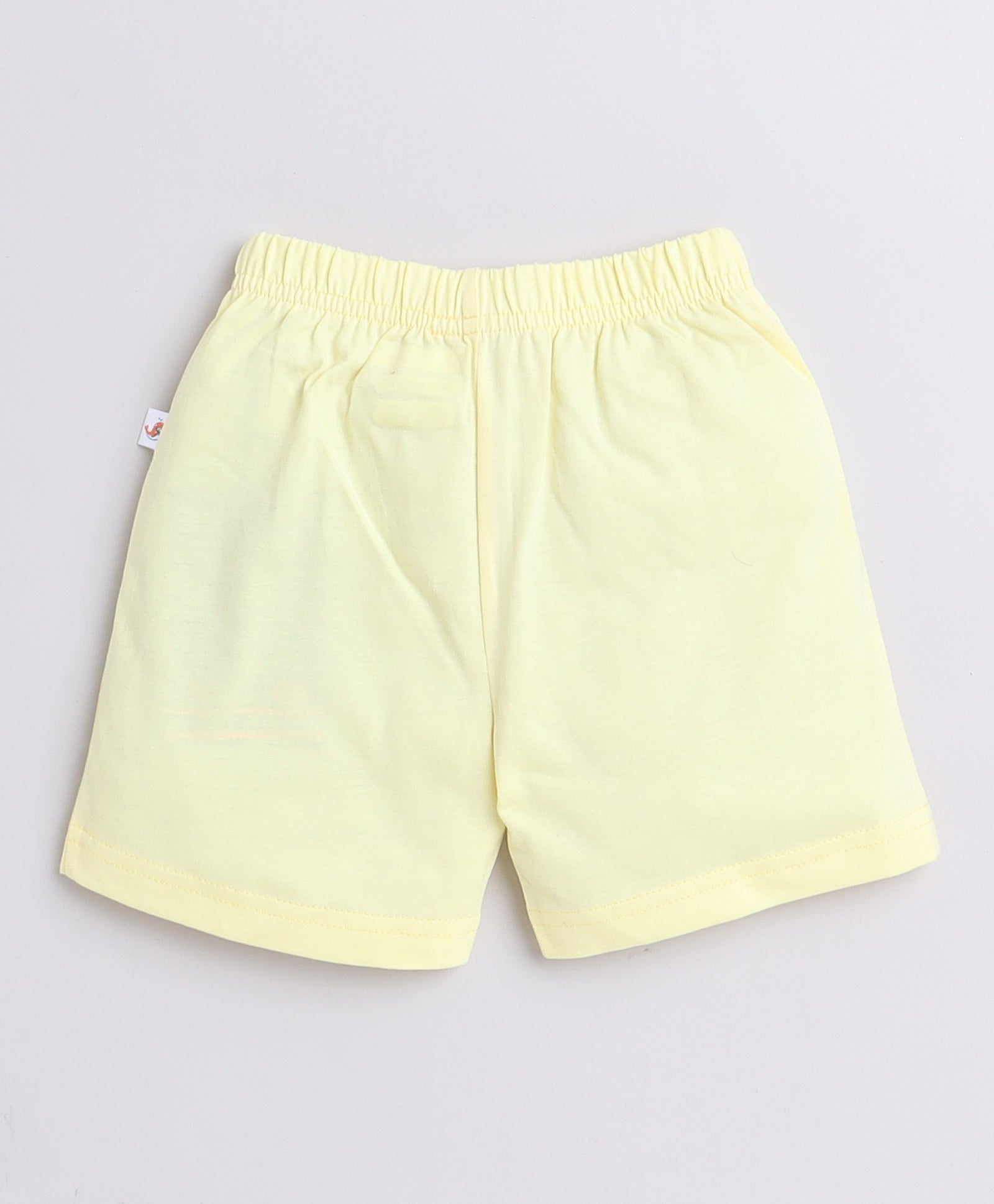 BUMZEE Mint & Yellow Boys Shorts Pack Of 2