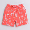 BUMZEE Navy & Coral Boys Shorts Pack Of 2