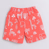 BUMZEE Navy & Coral Boys Shorts Pack Of 2