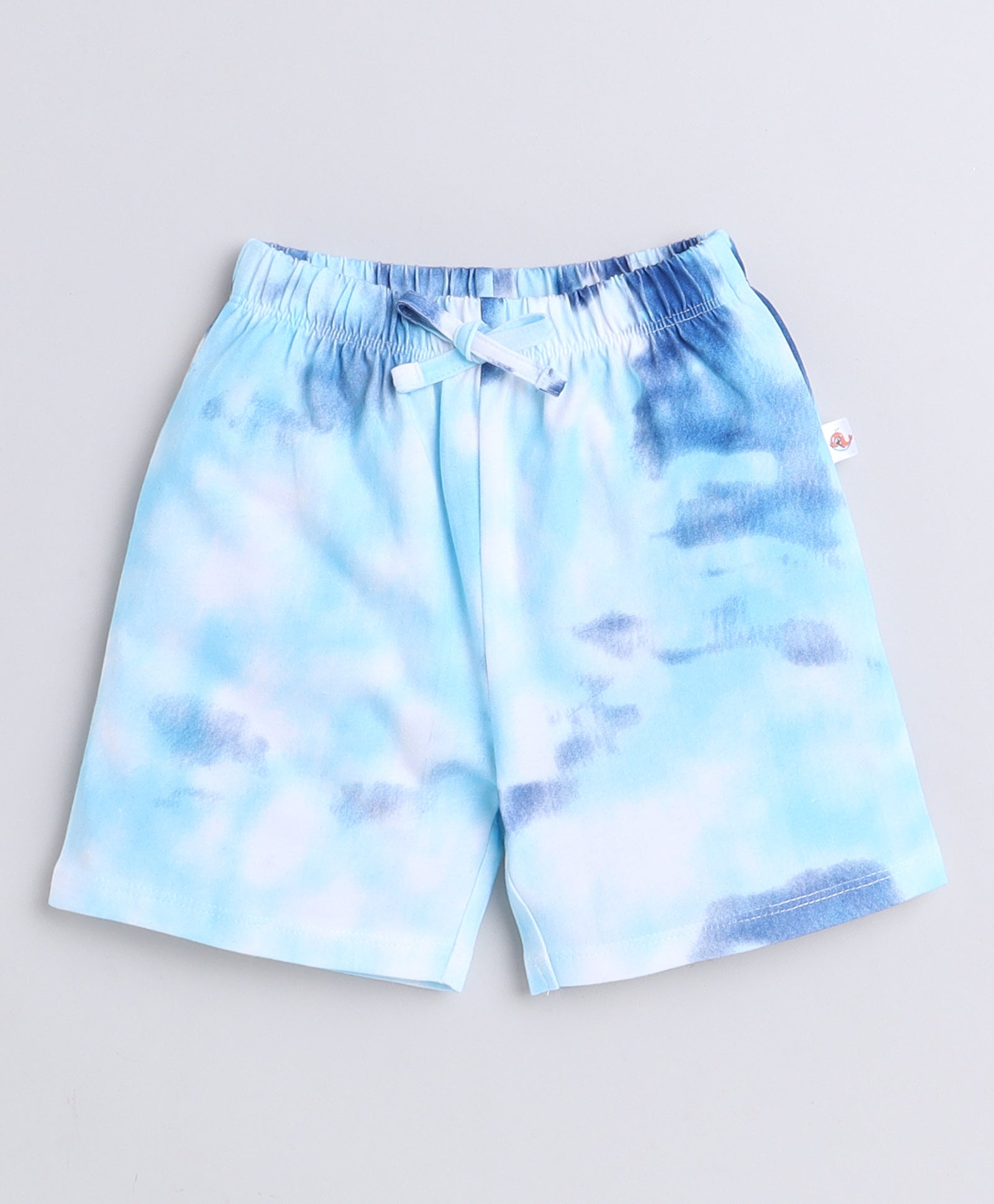 BUMZEE Blue & Red Boys Shorts Pack Of 2