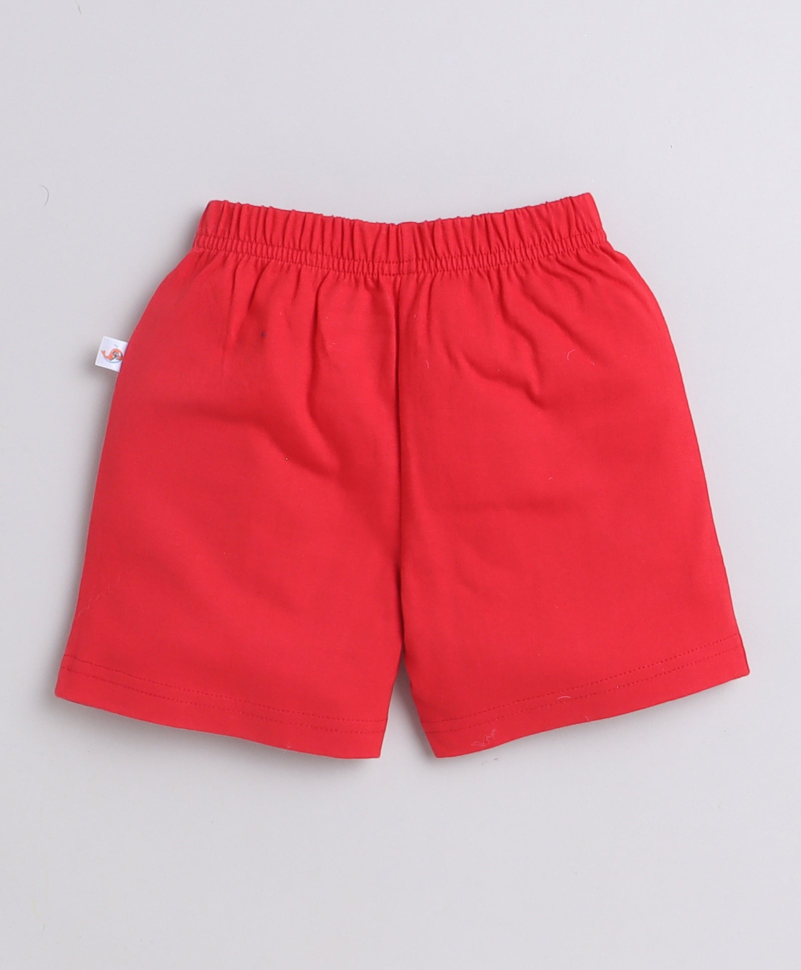 BUMZEE Navy & Red Boys Shorts Pack Of 2
