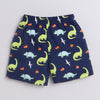 BUMZEE Navy & Red Boys Shorts Pack Of 2