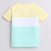 Boys 100% Cotton NA T-Shirt & Pyjama Set - Mint & Yellow