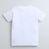 BUMZEE White & Yellow Boys Half Sleeves T-Shirt & Short Set