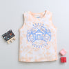 BUMZEE Peach Boys Sleeveless T-Shirt
