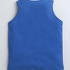 BUMZEE Royal Blue Boys Sleeveless T-Shirt