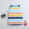 BUMZEE Blue Boys Sleeveless T-Shirt