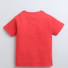 BUMZEE Red Boys Half Sleeves T-Shirt