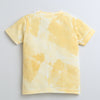 BUMZEE Yellow Boys Half Sleeves T-Shirt