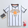 BUMZEE White Boys Half Sleeves T-Shirt
