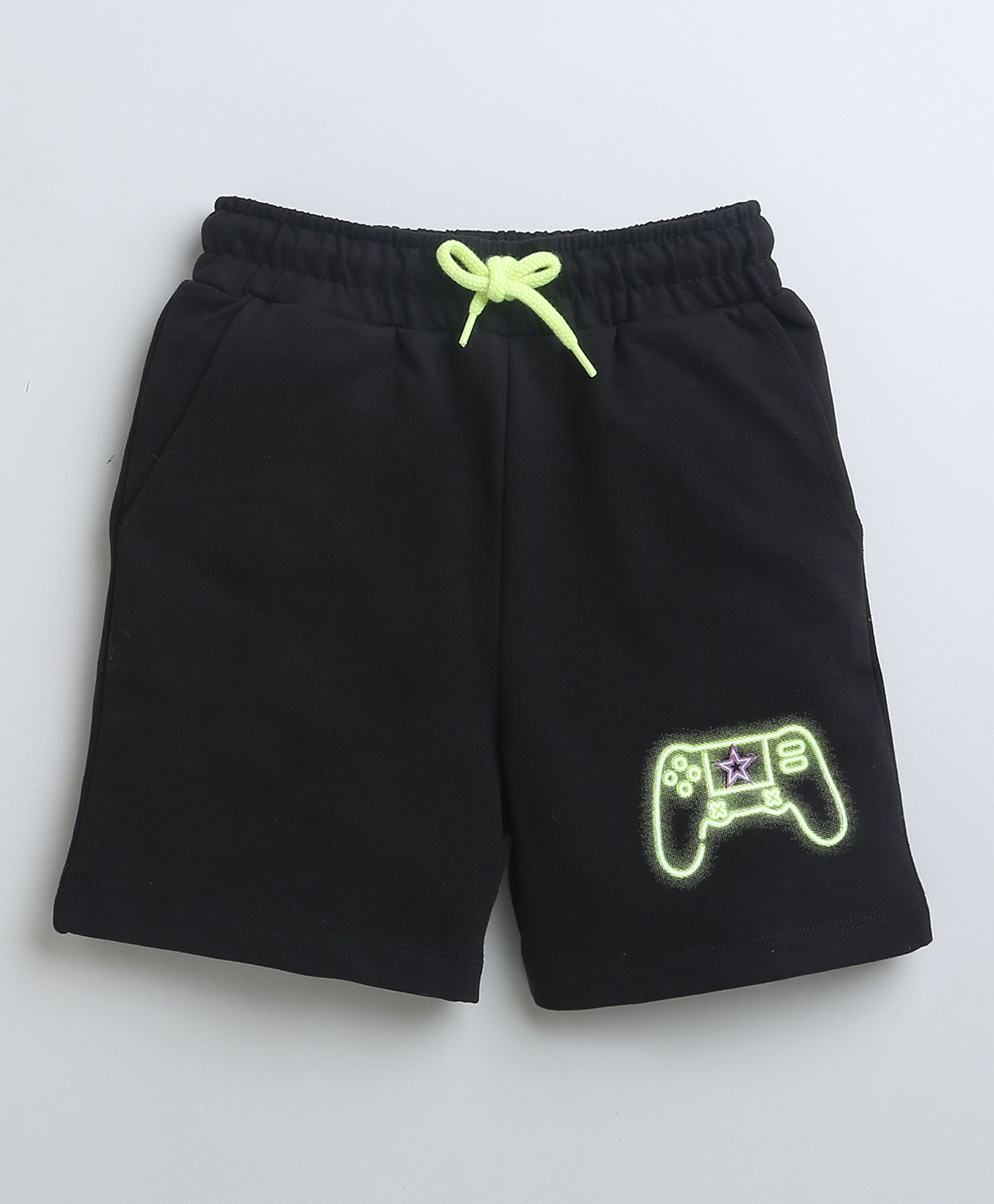 BUMZEE Black Boys Shorts