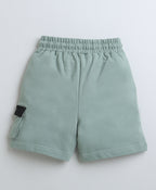 Bumzee Olive Shorts, 100% Cotton