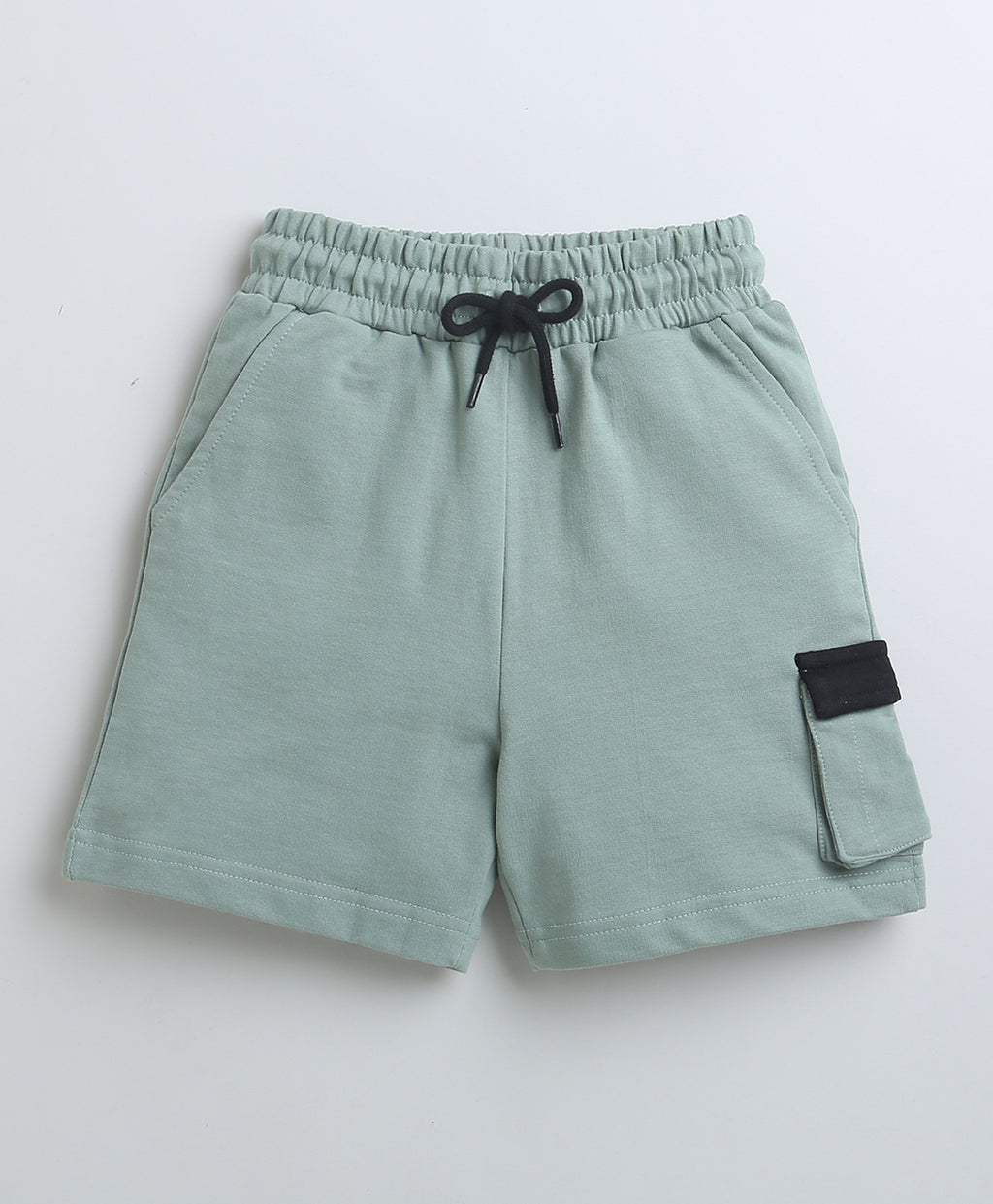 Bumzee Olive Shorts, 100% Cotton