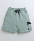 Bumzee Olive Shorts, 100% Cotton