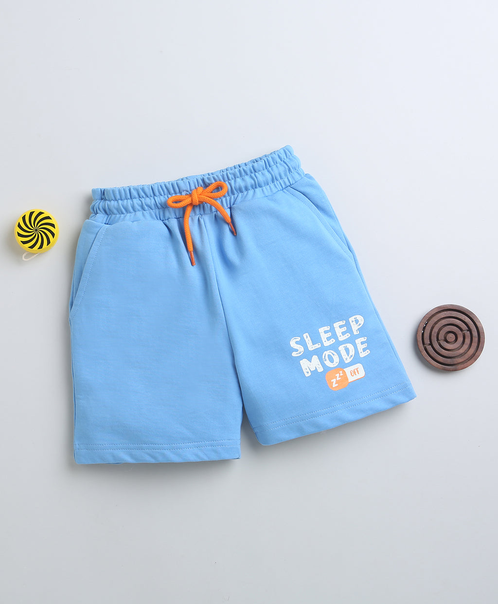 Bumzee Blue Shorts, 100% Cotton