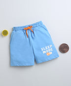Bumzee Blue Shorts, 100% Cotton