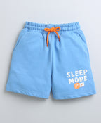 Bumzee Blue Shorts, 100% Cotton