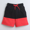BUMZEE Red & Black Boys Sleeveless T-Shirt & Short Set