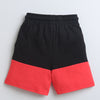 BUMZEE Red & Black Boys Sleeveless T-Shirt & Short Set