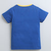 BUMZEE Royal Blue Girls Half Sleeves T-Shirt