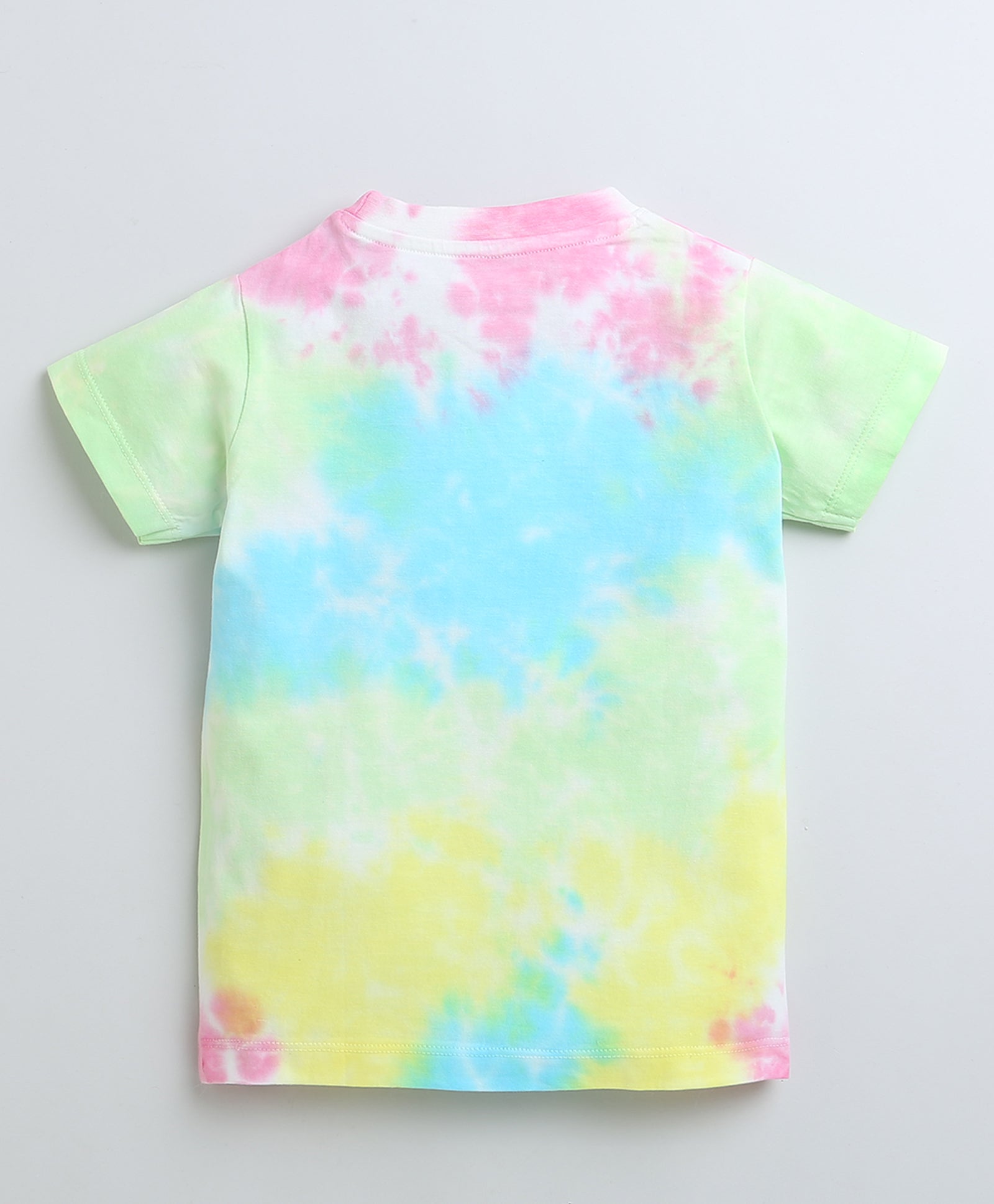 BUMZEE Multi Girls Half Sleeves T-Shirt